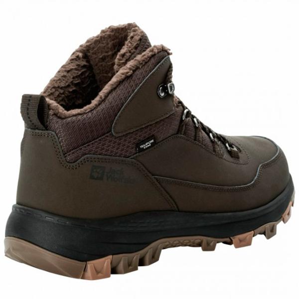 Botine pentru bărbați Jack Wolfskin Everquest Texapore Mid M 40.5 / Coffee photo 4