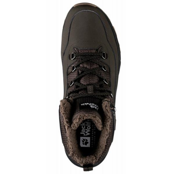 Botine pentru bărbați Jack Wolfskin Everquest Texapore Mid M 40.5 / Coffee photo 5