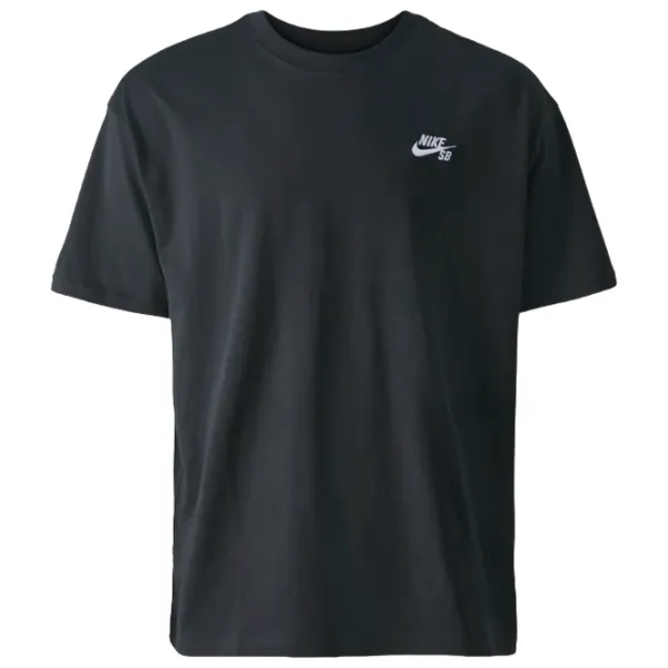 Tricou pentru bărbați Nike Sb Logo Skate T-Shirt 100% bumbac / Black photo 1