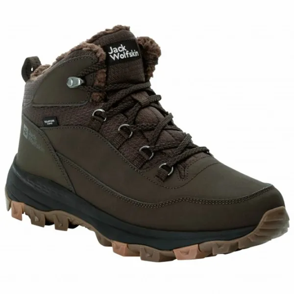 Botine pentru bărbați Jack Wolfskin Everquest Texapore Mid M 42.5 / Coffee photo 1