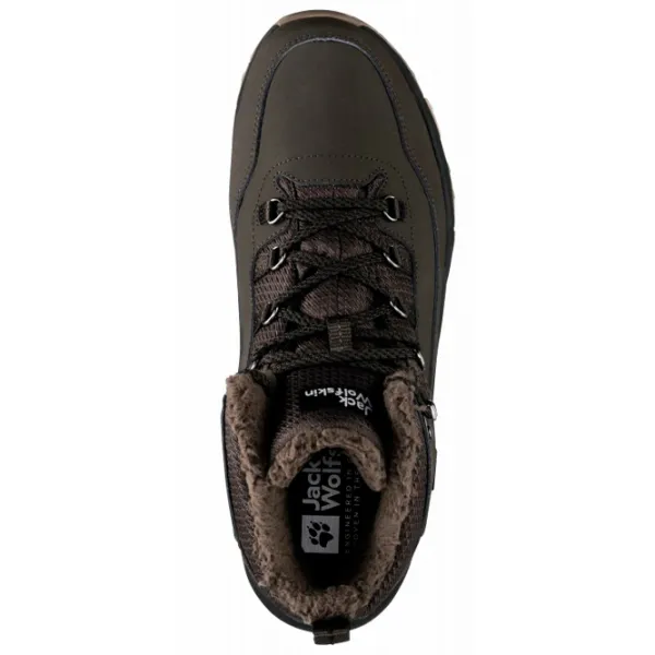Botine pentru bărbați Jack Wolfskin Everquest Texapore Mid M 42.5 / Coffee photo 5