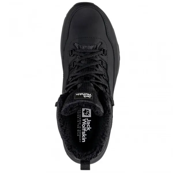 Botine pentru bărbați Jack Wolfskin Everquest Texapore Mid M 40.5 / Black photo 5