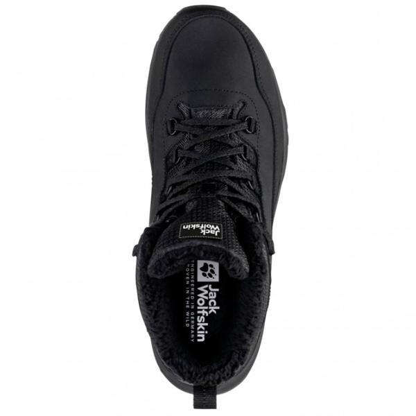 Botine pentru bărbați Jack Wolfskin Everquest Texapore Mid M 40 / Black photo 5