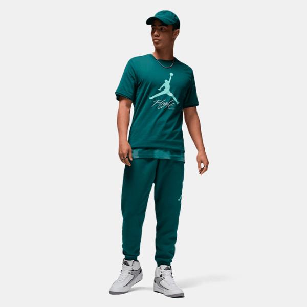 Tricou pentru bărbați Nike Jumpman Flight Hbr Tee 100% bumbac / Dark Green photo 7