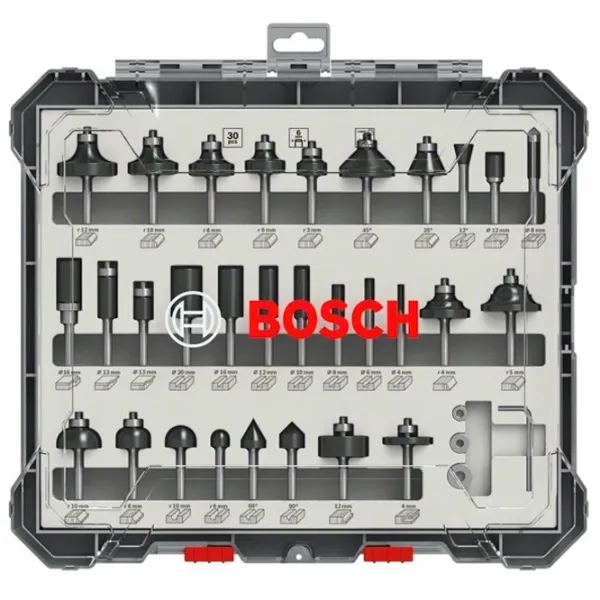 Set de freze Bosch 2607017474 Oțel photo 1