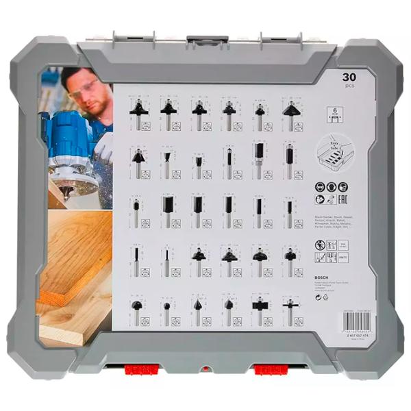 Set de freze Bosch 2607017474 Oțel photo 3