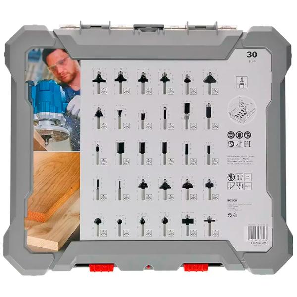 Set de freze Bosch 2607017475 Oțel photo 3