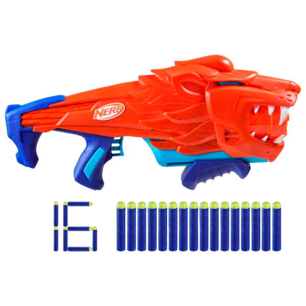 Blaster Hasbro Lionfury F8646 6+ / Săgeți / Red photo 1 Blaster Hasbro Lionfury F8646 6+ / Săgeți / Red photo 1