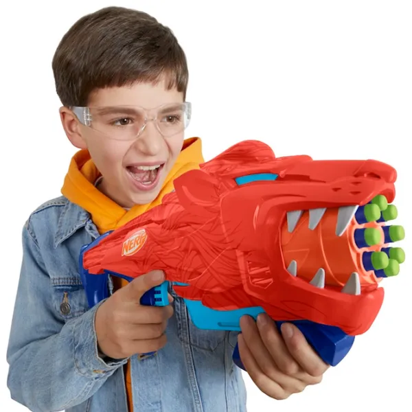 Blaster Hasbro Lionfury F8646 6+ / Săgeți / Red photo 4 Blaster Hasbro Lionfury F8646 6+ / Săgeți / Red photo 4