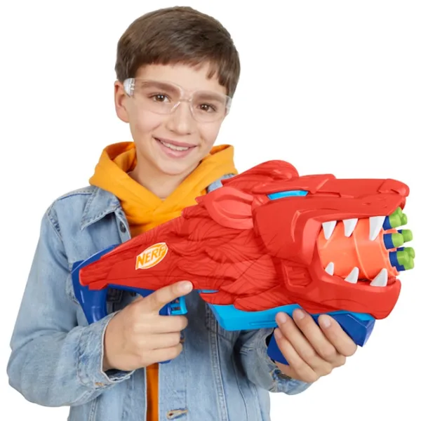 Blaster Hasbro Lionfury F8646 6+ / Săgeți / Red photo 5 Blaster Hasbro Lionfury F8646 6+ / Săgeți / Red photo 5