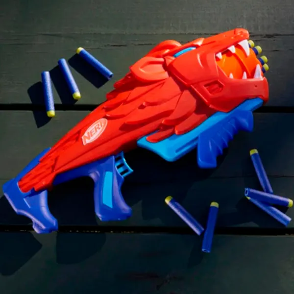 Blaster Hasbro Lionfury F8646 6+ / Săgeți / Red photo 6 Blaster Hasbro Lionfury F8646 6+ / Săgeți / Red photo 6
