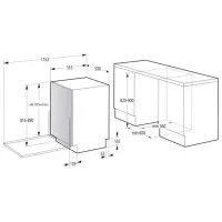 Mașină de spălat vase Gorenje GV673B60 / Black photo 5
