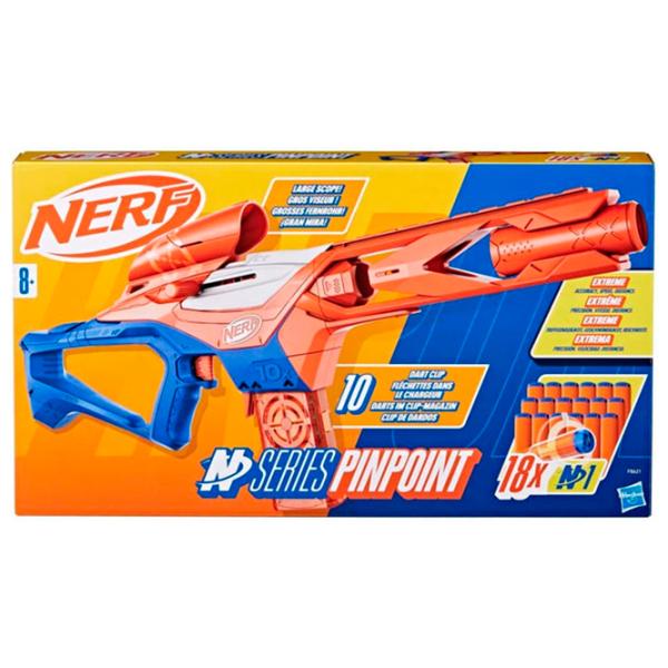 Blaster Hasbro Pinpoint F8621 8+ / Săgeți / Orange photo 3 Blaster Hasbro Pinpoint F8621 8+ / Săgeți / Orange photo 3