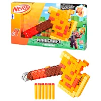 Pistol cu apă Hasbro Minecraft Firebrand F8953 8+ / Săgeți / Yellow photo 2
