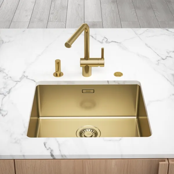 Chiuvetă Franke BXM 210/110-50 54 x 45 / Oțel inoxidabil / Gold photo 4