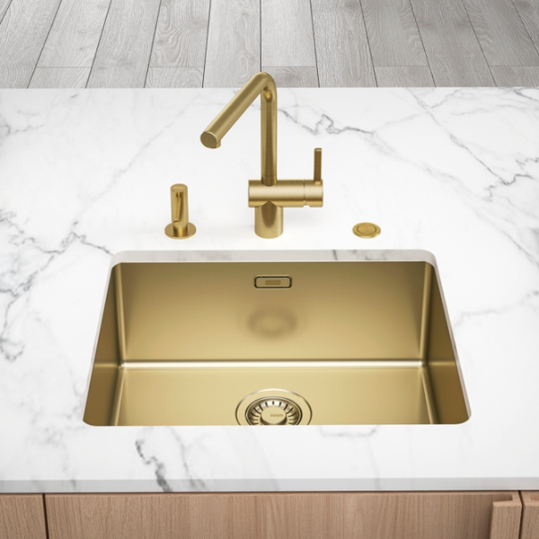 Chiuvetă Franke BXM 210/110-50 54 x 45 / Oțel inoxidabil / Gold photo 4