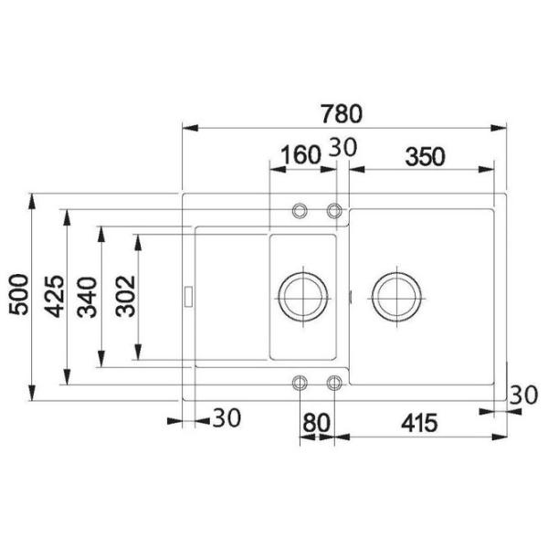 Кухонная мойка Franke MRG 651-78 78 x 50 / Композитный / Черный photo 2 Кухонная мойка Franke MRG 651-78 78 x 50 / Композитный / Черный photo 2