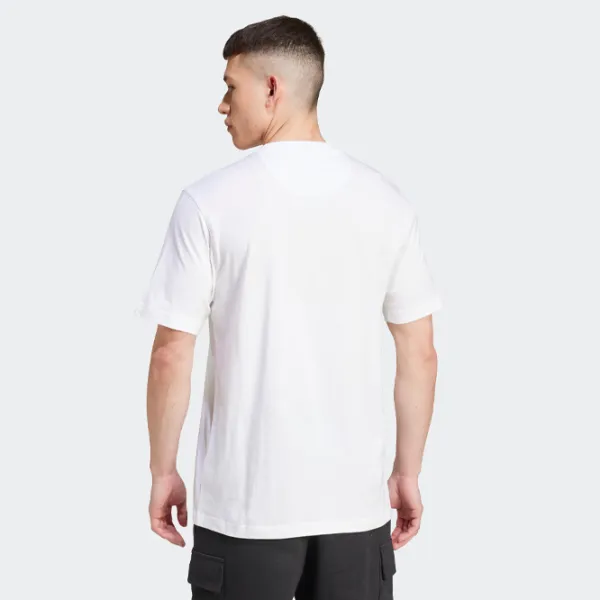 Футболка для мужчин Adidas Trefoil Essentials 100% хлопок / Белый photo 3