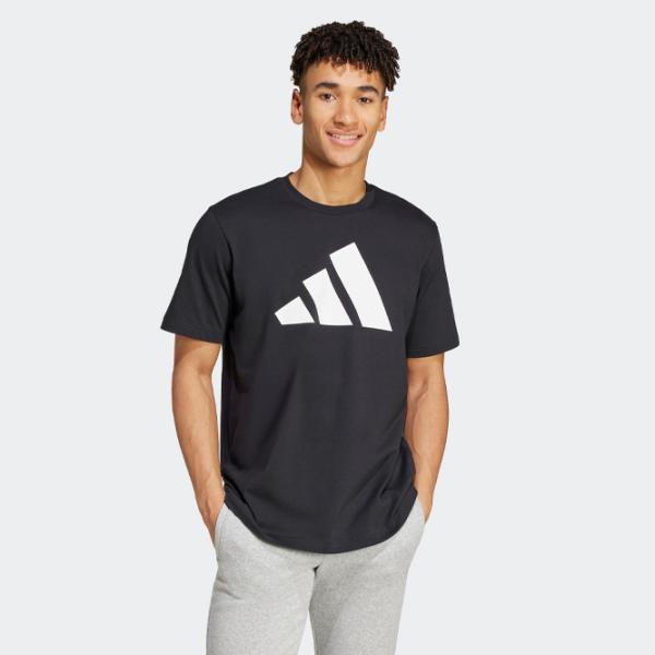 Tricou pentru bărbați Adidas M Power 3 T 100% bumbac / Black photo 3
