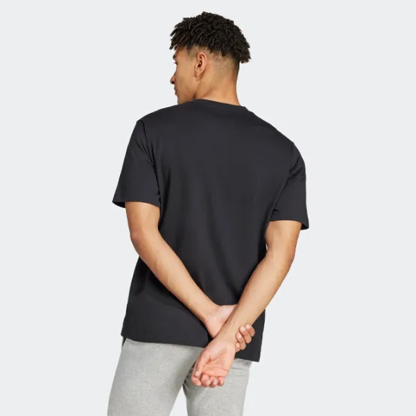 Tricou pentru bărbați Adidas M Power 3 T 100% bumbac / Black photo 3