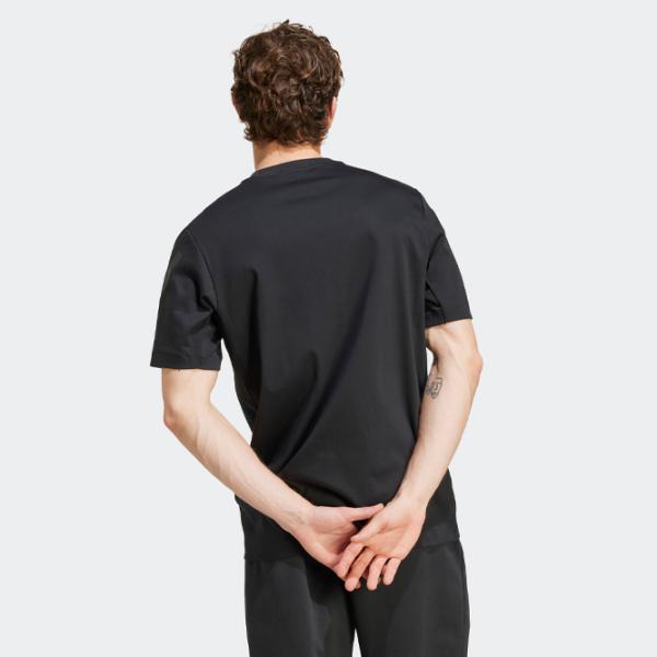 Футболка для мужчин Adidas M Z.N.E. Tee 100% хлопок / Черный photo 3