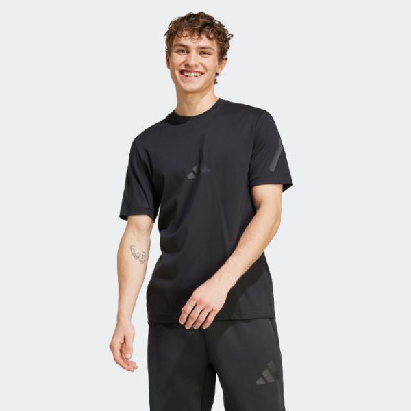 Tricou pentru bărbați Adidas M Z.N.E. Tee 100% bumbac / Black photo 2