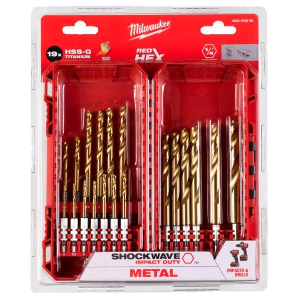 Набор сверл Milwaukee 4932493866 Титан photo 3 Набор сверл Milwaukee 4932493866 Титан photo 3
