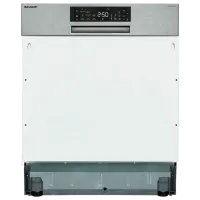 Посудомоечная машина SHARP QWNA24S42DIEU Полногабаритная / Нержавеющая сталь