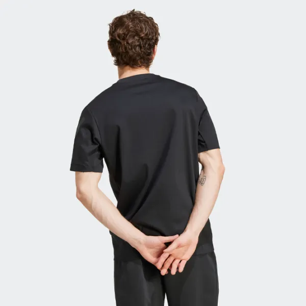 Футболка для мужчин Adidas M Z.N.E. Tee 100% хлопок / Черный photo 5