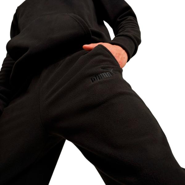 Спортивные брюки для мужчин Puma Ess Elevated Polarfleece Sweatpants Cl L / Черный photo 7 Спортивные брюки для мужчин Puma Ess Elevated Polarfleece Sweatpants Cl L / Черный photo 7