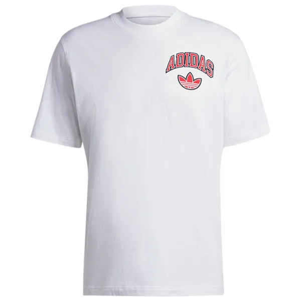 Tricou pentru bărbați Adidas Vrct Tee 2 100% bumbac / White photo 1 Tricou pentru bărbați Adidas Vrct Tee 2 100% bumbac / White photo 1