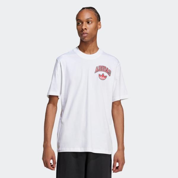 Tricou pentru bărbați Adidas Vrct Tee 2 100% bumbac / White photo 3 Tricou pentru bărbați Adidas Vrct Tee 2 100% bumbac / White photo 3