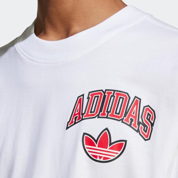 Tricou pentru bărbați Adidas Vrct Tee 2 100% bumbac / White photo 5 Tricou pentru bărbați Adidas Vrct Tee 2 100% bumbac / White photo 5