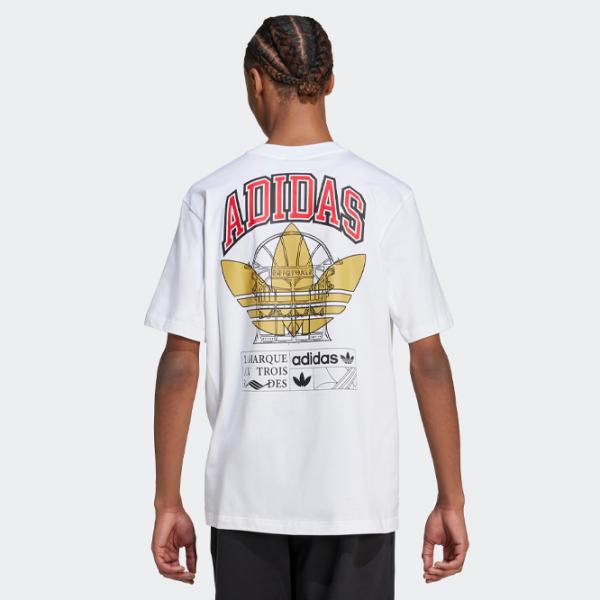 Футболка для мужчин Adidas Vrct Tee 2 100% хлопок / Белый photo 2