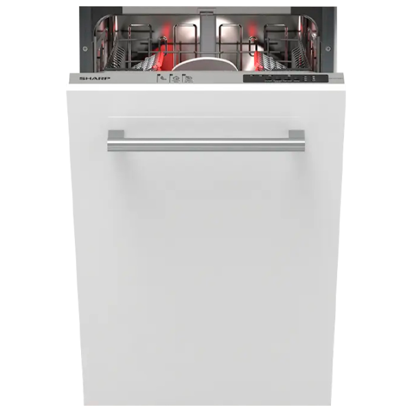 Посудомоечная машина SHARP QWNS12I49EXEU Полногабаритная / Нержавеющая сталь photo 1