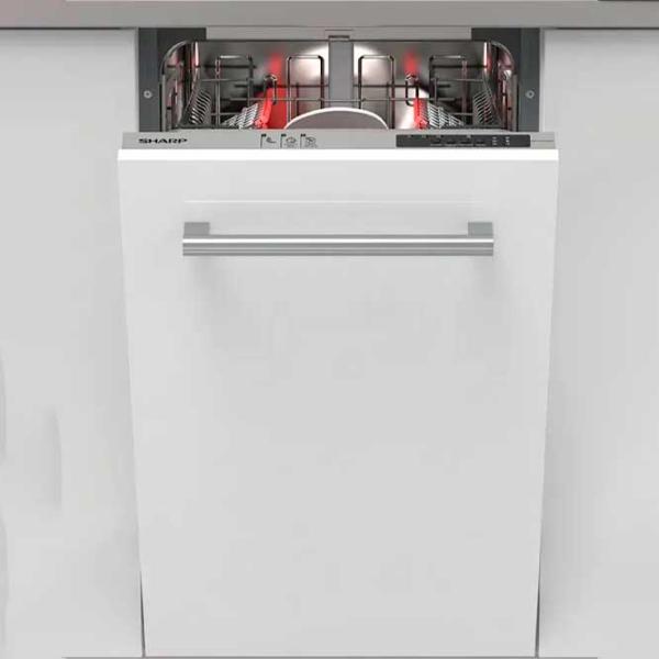 Посудомоечная машина SHARP QWNS12I49EXEU Полногабаритная / Нержавеющая сталь photo 3