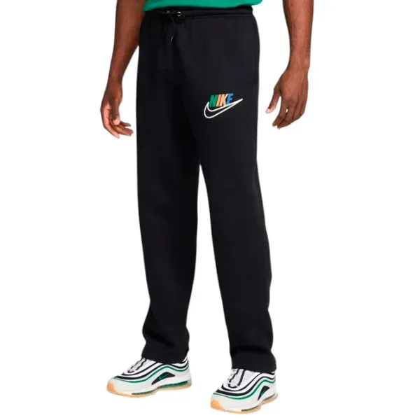 Спортивные брюки для мужчин Nike Club Fleece Open-Hem Trousers S / Черный photo 1