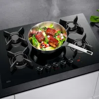 Газовая варочная панель AEG HKB75453NB Закаленное стекло / Черный photo 6