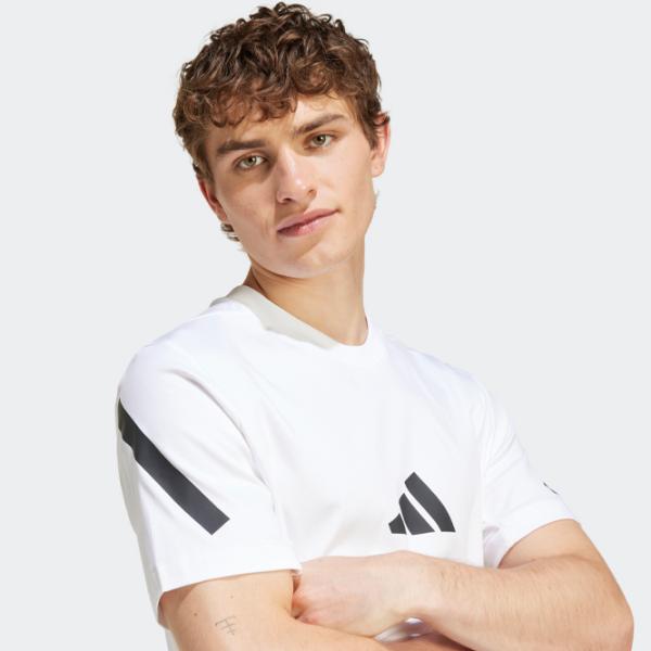 Футболка для мужчин Adidas M Z.N.E. Tee 100% хлопок / Белый photo 9
