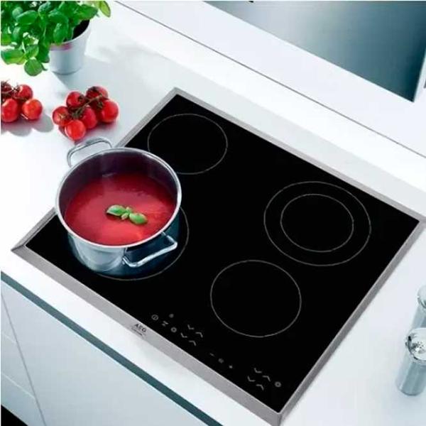 Plită încorporabilă electrică AEG HK634021XB  / Black photo 4