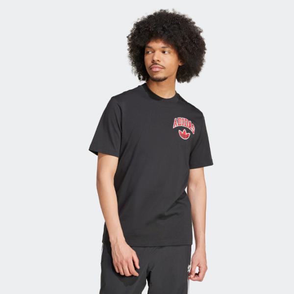 Футболка для мужчин Adidas Vrct Tee 2 100% хлопок / Черный photo 3