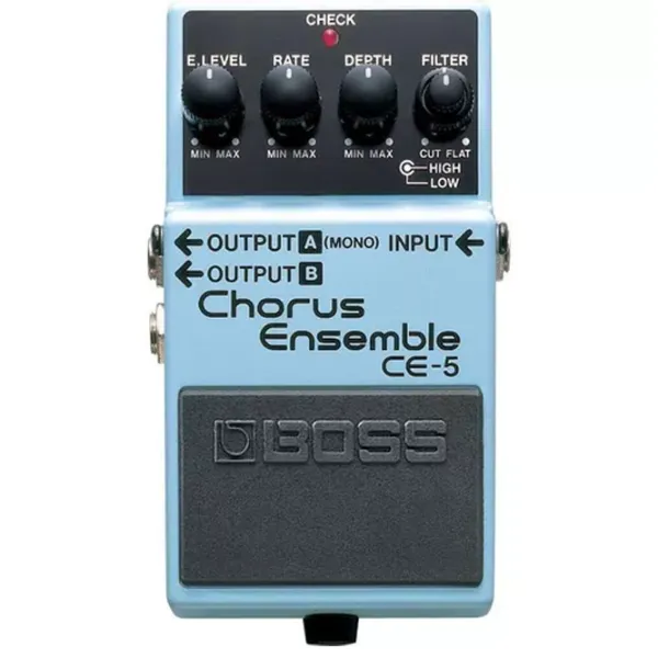Педаль Boss CE-5(B) EXP  Синий / Металл photo 1