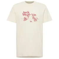 Футболка для мужчин Jack Wolfskin Bergblick T M 100% хлопок / Бежевый