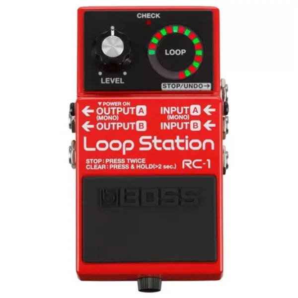 Pedală Boss RC-1(B)  Red / Metal photo 1
