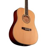Chitară acustică Flame D120 LH 4/4, Dreadnought, Natural photo 5
