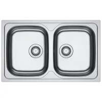 Кухонная мойка Franke SKX 620-80 80 x 50 / Нержавеющая сталь / Серебряный