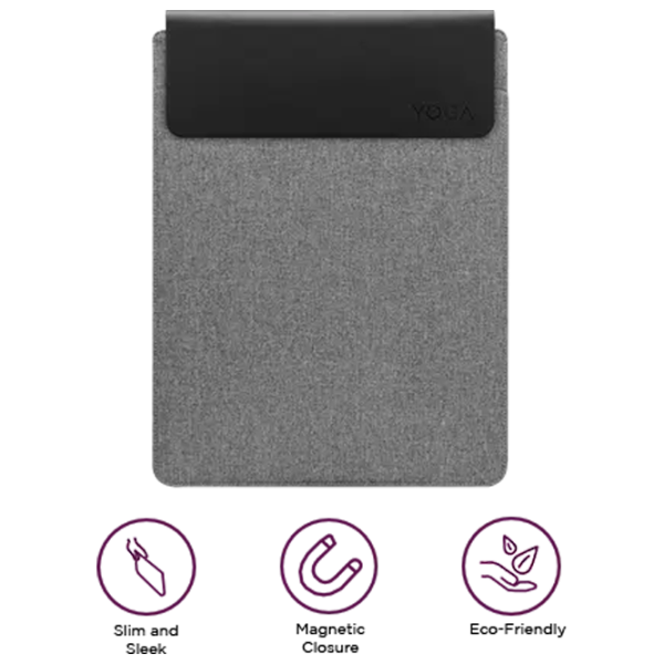 Чехол для ноутбука Lenovo Yoga 16" / Grey photo 4 Чехол для ноутбука Lenovo Yoga 16" / Grey photo 4