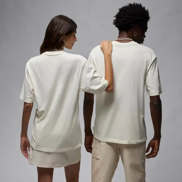 Футболка для мужчин Nike M Air Jordan Wordmark 85 100% хлопок / Бежевый photo 3