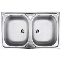 Кухонная мойка Franke CIN 620 78 x 37 / Нержавеющая сталь / Серебряный