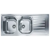 Chiuvetă Franke OLX 621 DR 116 x 50 / Oțel inoxidabil / Silver